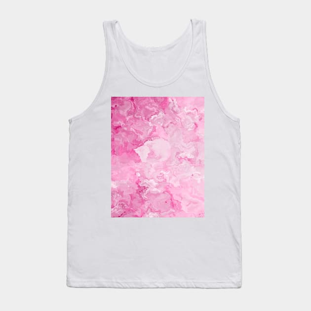 Cotton Candy Swirl Tank Top by LaurenPatrick